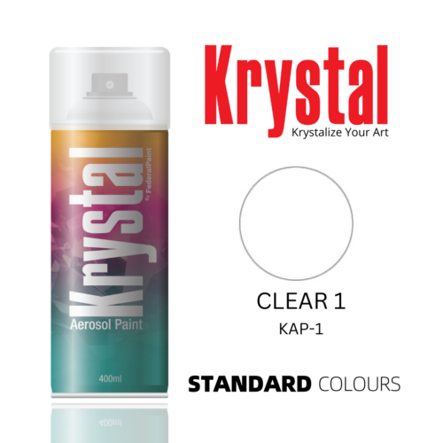 CLEAR 1, Krystal Spray Paint