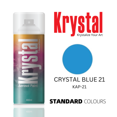 CRYSTAL BLUE 21, Krystal Spray Paint