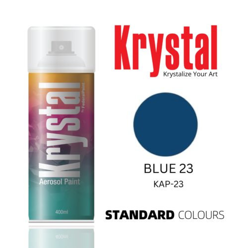 BLUE 23, Krystal Spray Paint