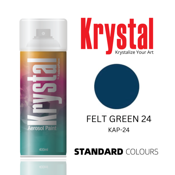 FELT GREEN 24, Krystal Spray Paint