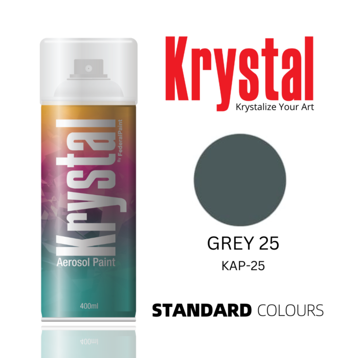 GREY 25, Krystal Spray Paint