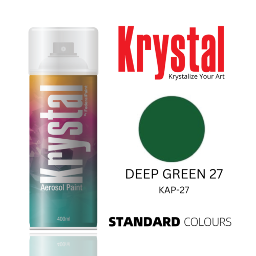 DEEP GREEN 27, Krystal Spray Paint