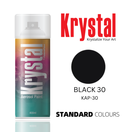 BLACK 30, Krystal Spray Paint