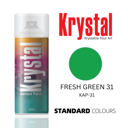 FRESH GREEN 31, Krystal Spray Paint