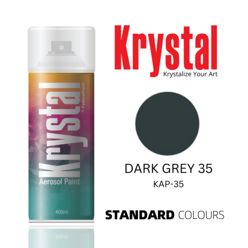 DARK GREY 35, Krystal Spray Paint