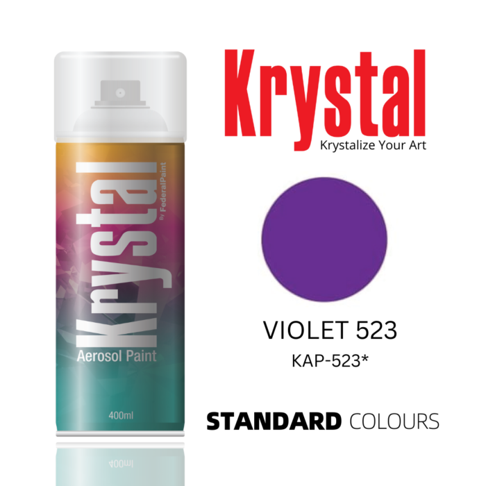 VIOLET 523, Krystal Spray Paint