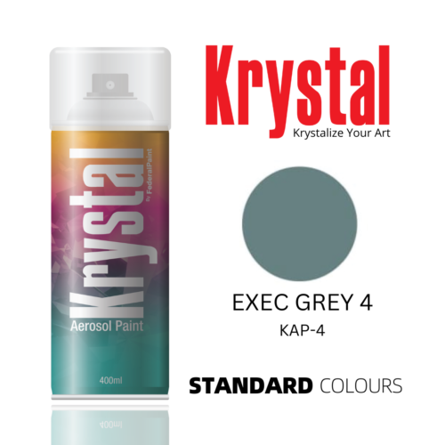 EXEC GREY 4, Krystal Spray Paint