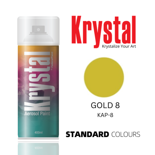 GOLD 8, Krystal Spray Paint